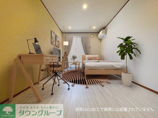 居室・リビング　庭