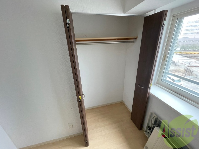 収納　収納もバッチリあるのでお部屋が片付きますよ！