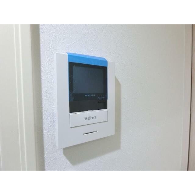 セキュリティ　インターホンはモニター付きで安心です！