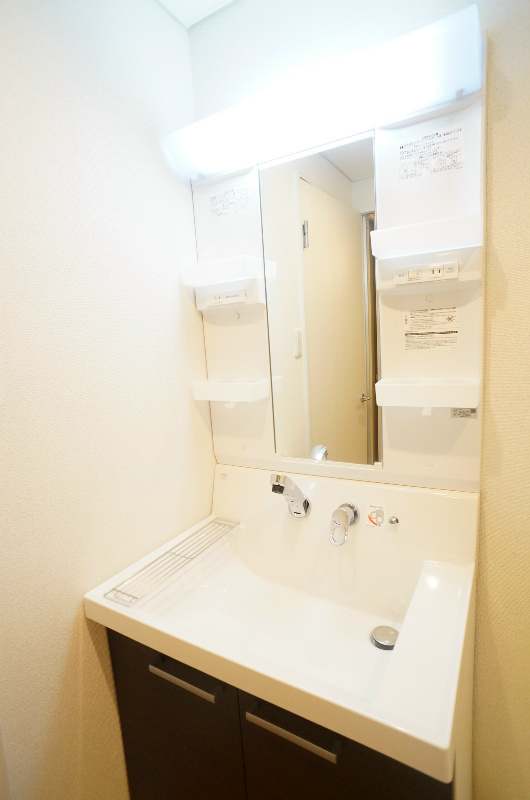 洗面設備　忙しい朝にも嬉しい洗髪洗面化粧代☆