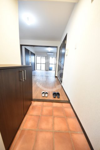玄関　肥後橋ハイツ　玄関