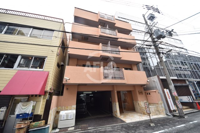 建物外観　肥後橋ハイツ　外観