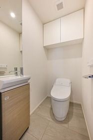 トイレ　ゆったりとした空間のトイレです