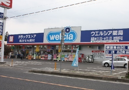 ドラックストア　ウエルシア平野加美東店（ドラッグストア）まで536m