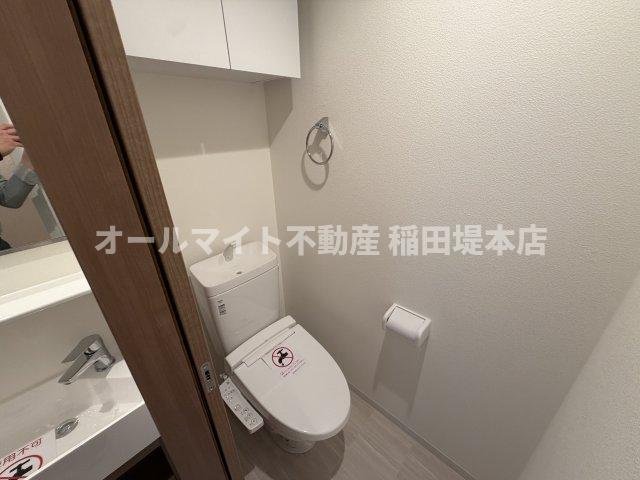 ＪＲ南武線 中野島駅 徒歩7分 3階建 築1年のトイレ写真