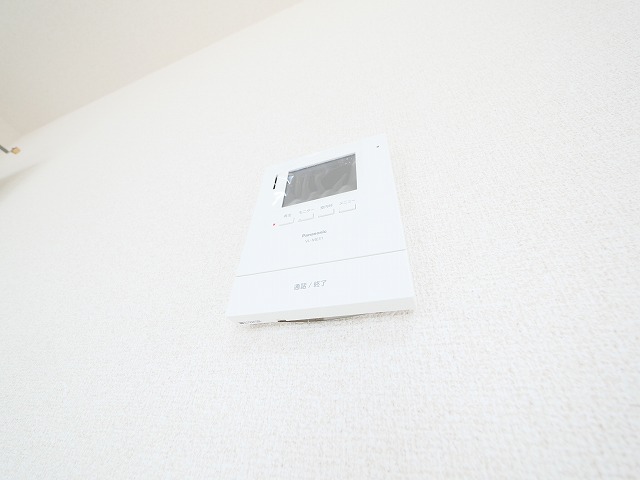 セキュリティ　モニター付きインターホンです