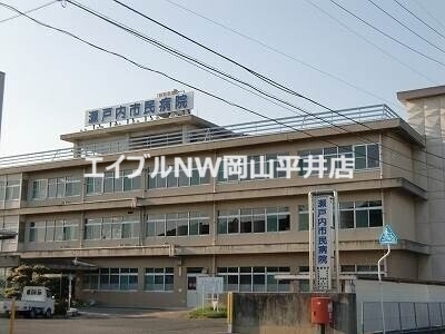病院　瀬戸内市立瀬戸内市民病院（病院）まで608m