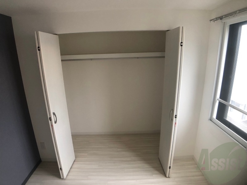 収納　収納もバッチリあるのでお部屋が片付きますよ！
