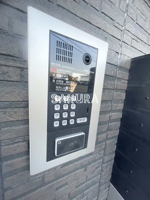 セキュリティ　安心のモニター付きインターホンです♪