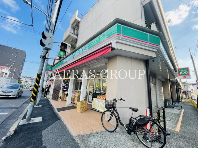 コンビニ　ローソンストア100 蒔田店（コンビニ）まで261m