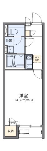 レオネクスト下新庄の間取り写真
