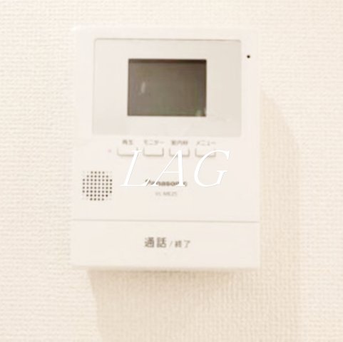 セキュリティ　モニター付きインターフォンです。