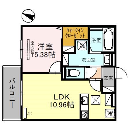 CUORE魚崎の間取り写真
