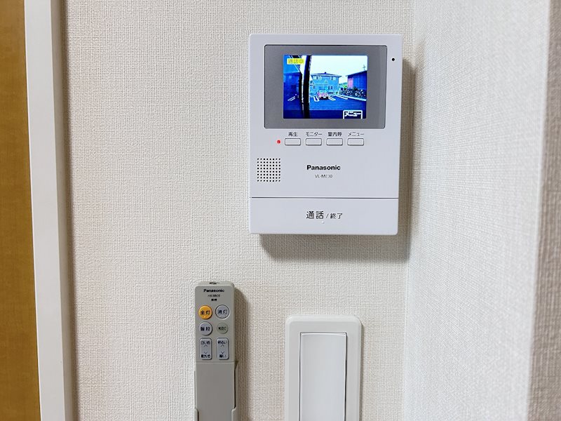 セキュリティ　画像は２０２号室です（参考）