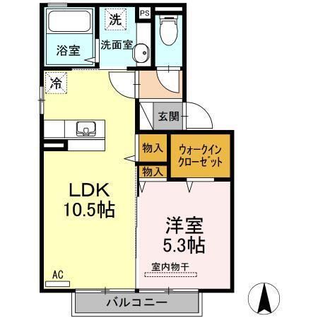 フォンターナの間取り写真