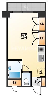 クーブスの間取り写真
