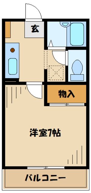 クリエール南林間の間取り写真