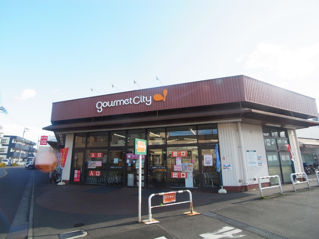 スーパー　グルメシティ柴又店（スーパー）まで377m