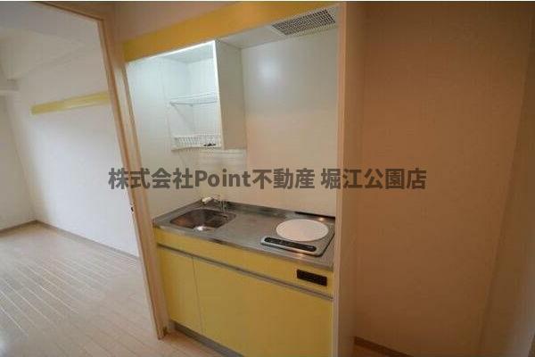 地下鉄堺筋線 扇町駅 徒歩3分 12階建 築19年のキッチン写真