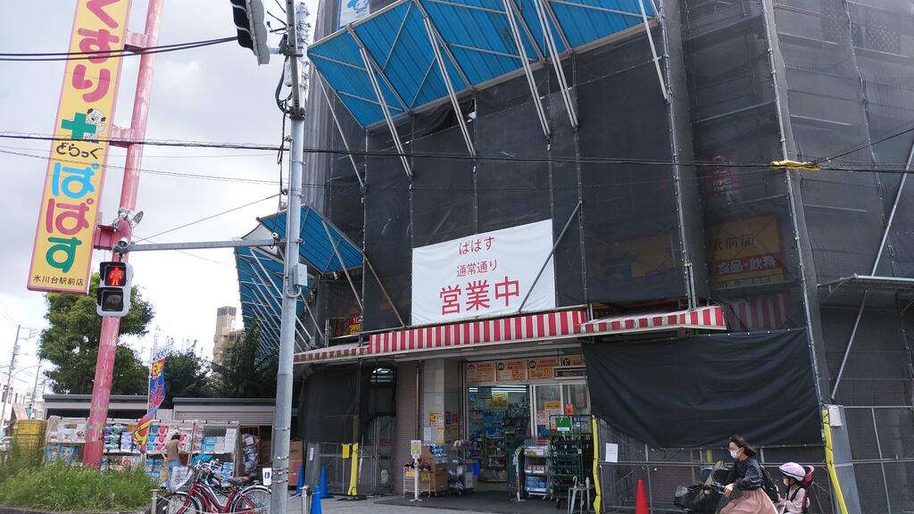 ドラックストア　どらっぐぱぱす氷川台駅前店（ドラッグストア）まで501m