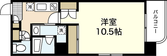 Eden白島九軒町の間取り写真