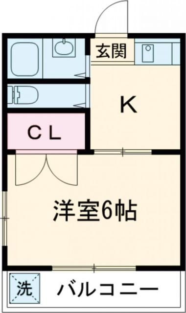 メゾンフジの間取り写真