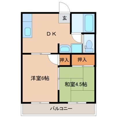 フォーサイト池田台B棟の間取り写真