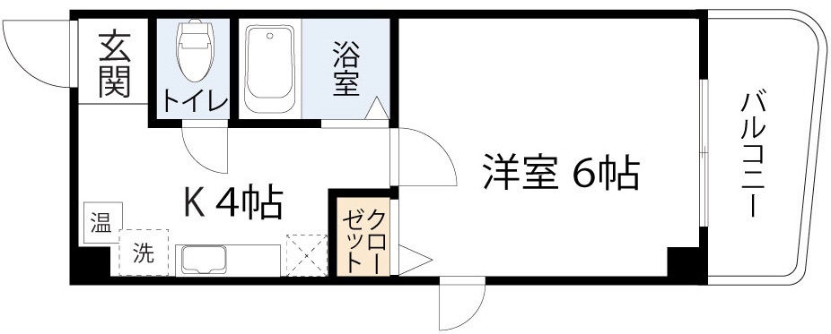 プレミアム新福島の間取り写真