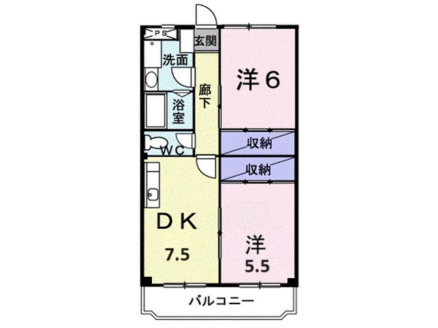 モンレーヴ21の間取り写真