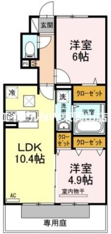 サンヒルズの間取り写真