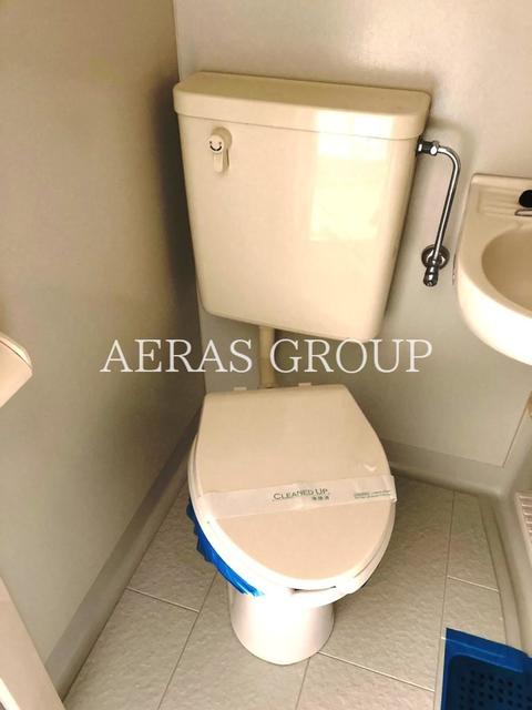 ＪＲ山手線 恵比寿駅 徒歩9分 7階建 築31年のトイレ写真