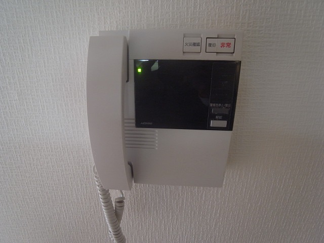セキュリティ　急な来客でも顔が分かると安心です