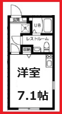 パークサイド日暮里・西日暮里の間取り写真