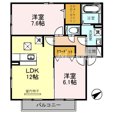 グレイスヴィラの間取り写真