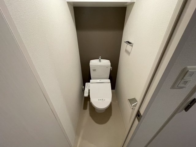 トイレ　ゆったりとした空間のトイレです