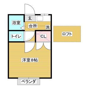 バルビゾン弐番館の間取り写真