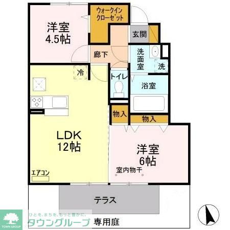 ラフィーユの間取り写真