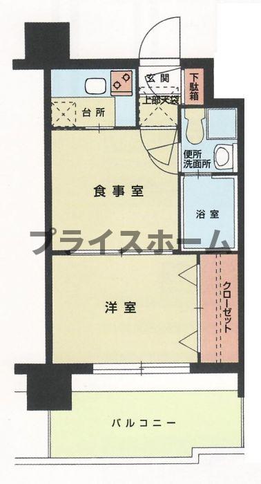 エステートモア・薬院通りの間取り写真