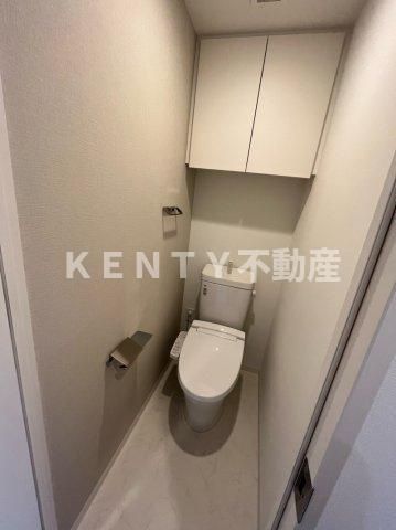トイレ　ゆったりとした空間のトイレです
