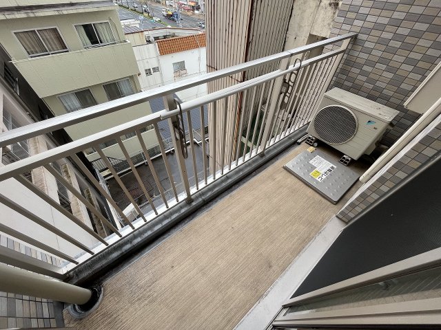 バルコニー　落ち着いた時間を過ごせるバルコニーです