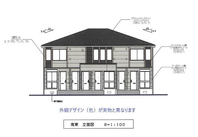 建物外観　完成予想図