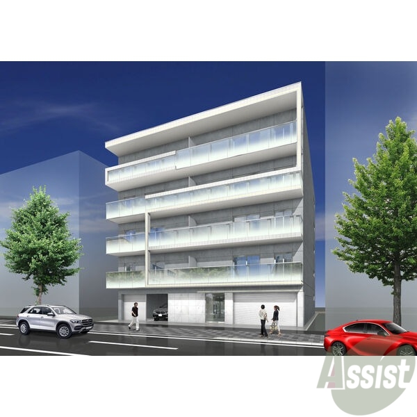 建物外観　外観予想パース　札幌市中央区南九条「仮）Ｓ９Ｗ１５ＭＳＢ棟」