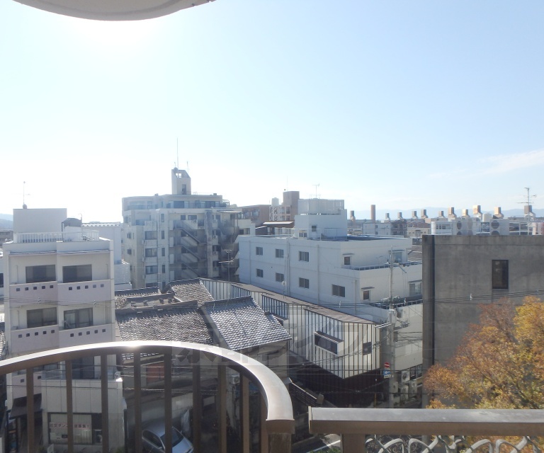 眺望　バルコニからの景色です。