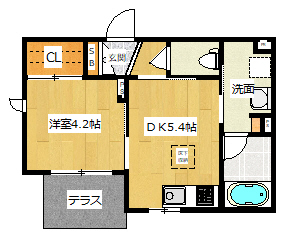 シャーメゾン都島北通の間取り