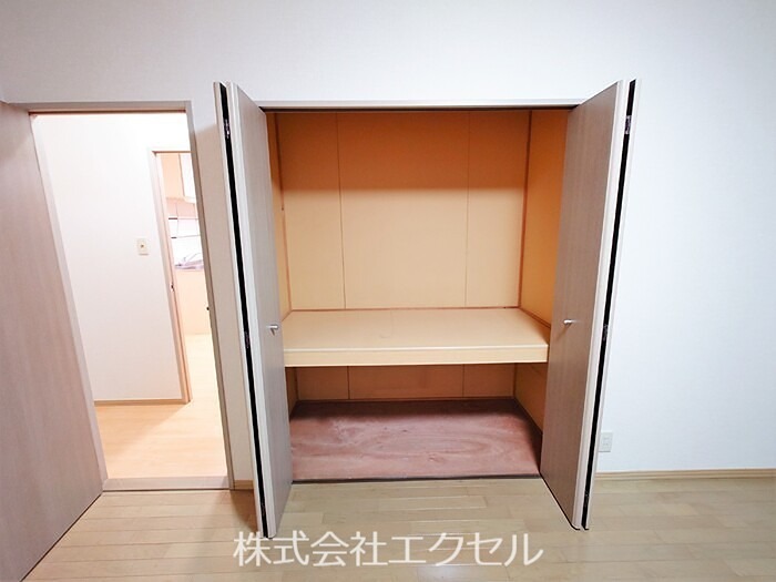 収納　収納付きです。