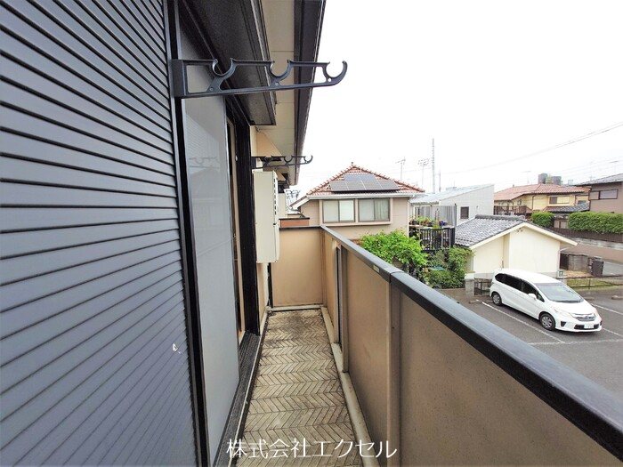 バルコニー　日当り良好です。
