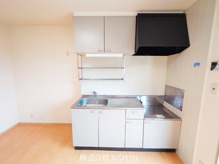 キッチン　お好きなガスコンロが設置できます。