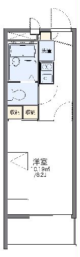 レオパレス糸田橋東の間取り