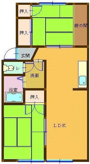 ルミエール10の間取り