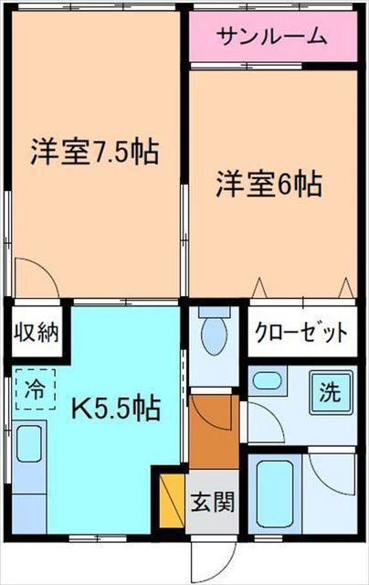 プラセールの間取り